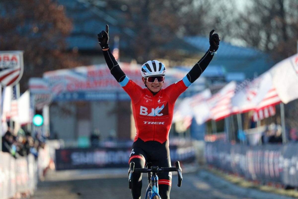 Magnus White (Boulder Junior Cycling) wins the US junior men&#039;s national title