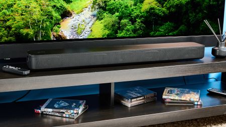 A black Sony HT-S2000 soundbar