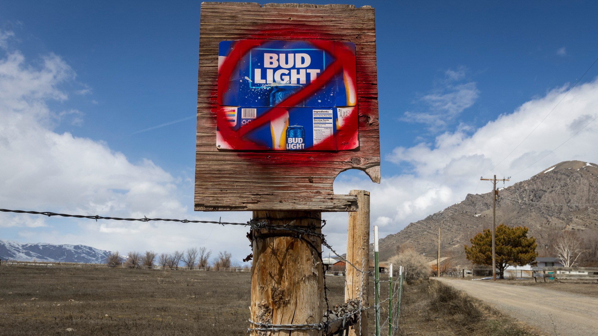 Bud Light sign