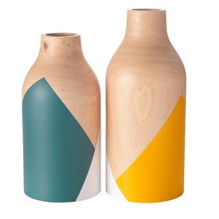 wooden vases for flower