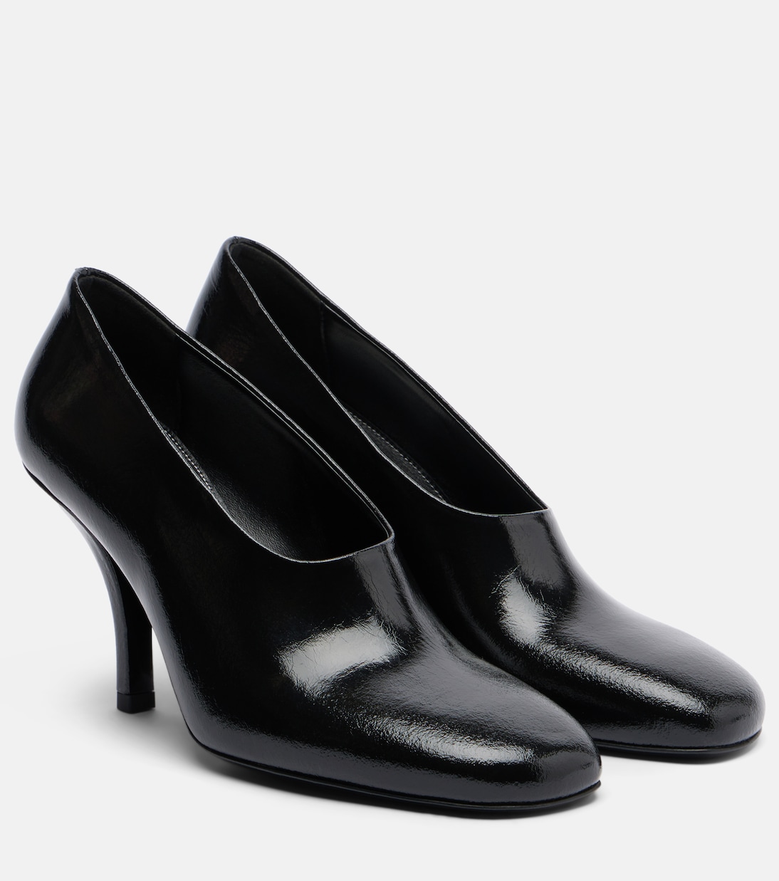 Leather Pumps in Black - Toteme