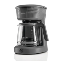 Breville VCF139 Flow Collection 12-Cup Filter Coffee Machine Grey and Chrome - View at Robert Dyas