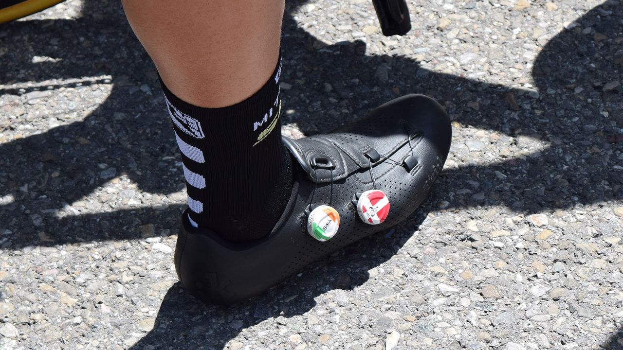 Mitchelton-Scott's Chris Juul-Jensen has custom Boa dials celebrating his Danish and Irish heritage