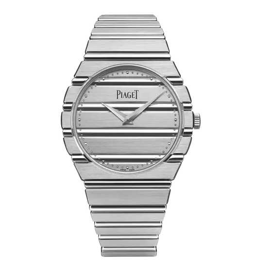 Piaget’s Polo 79 in white gold.