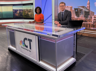 Keisha Grant and Mike Hydeck NBC CT Evening News Anchors Weeknights at 5pm, 6pm and 11pm