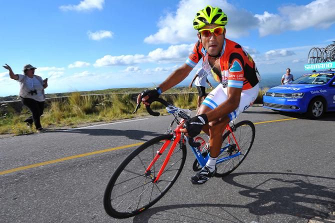 Diaz eventually dropped his rivals before the finish.