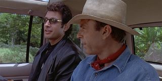Jeff Goldblum and Sam Neil in Jurassic Park