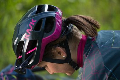 Kask Protect Your Ride kit modelled by Elisa Longo Borghini