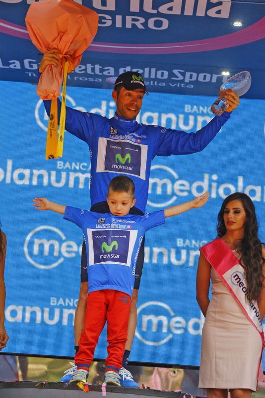 Goivanni Visconti (Movistar) won the mountains classification