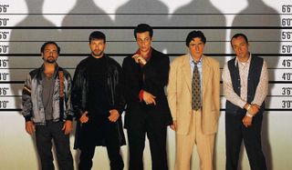 The Usual Suspects characters in a police lineup