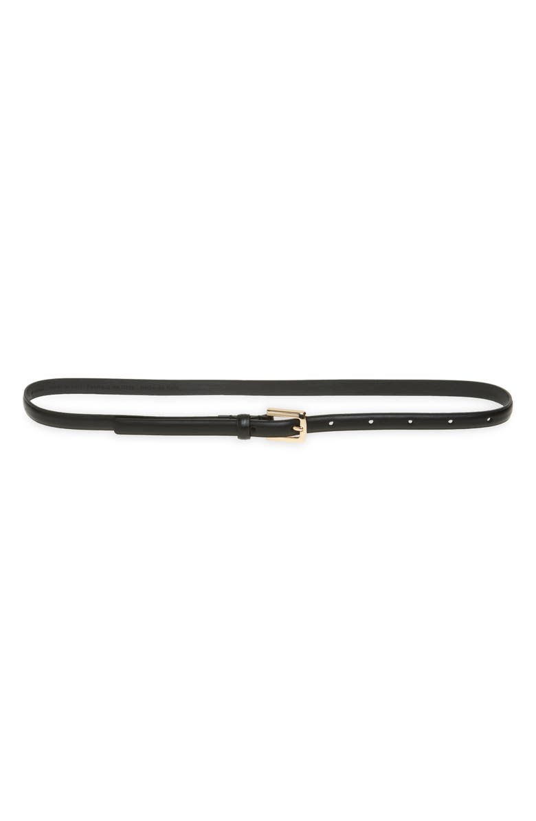 Skinny Leather Belt