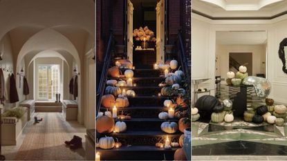 Halloween entryway