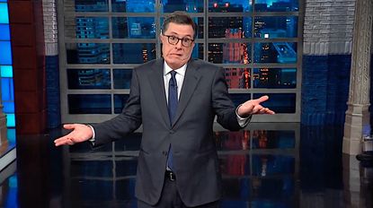 Stephen Colbert mocks Pat Robertson