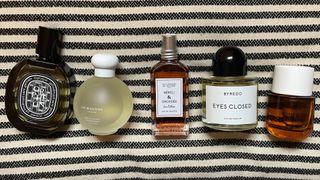 A selection of the best perfume for winter our beauty editor picked, including options from diptique, jo malone, loccitane, byredo, phlur and molton brown