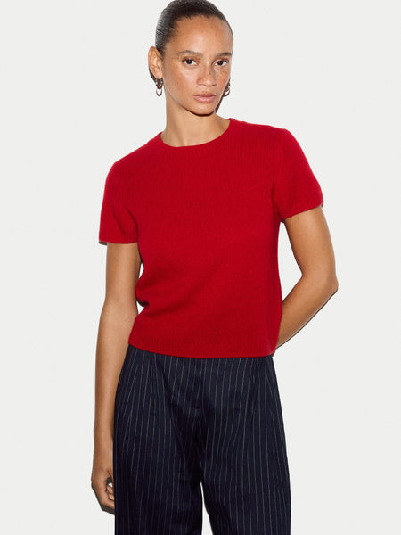 Cashmere Baby T-Shirt | Red