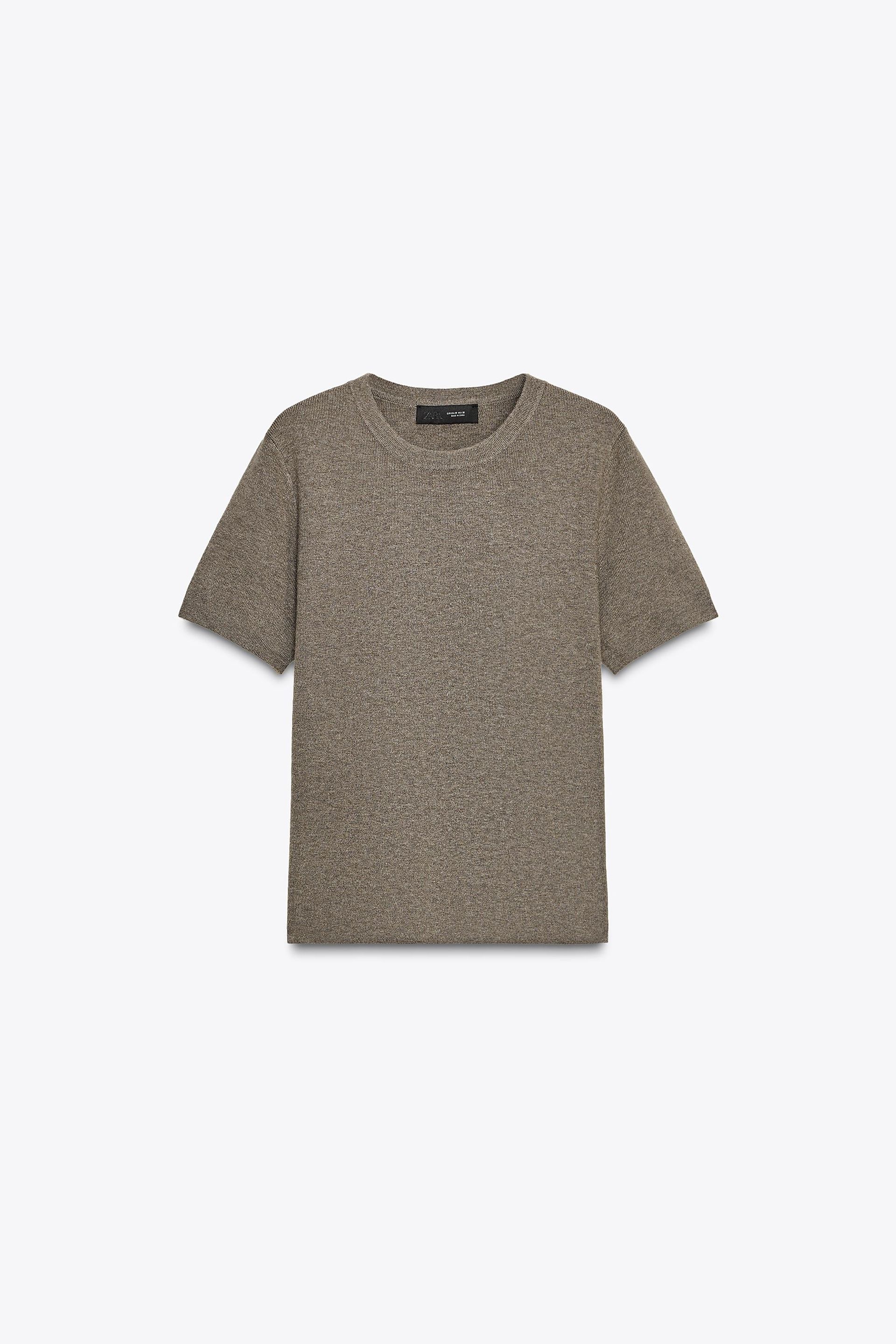 Soft Feel Short Sleeve Knit Top