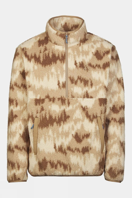 Mens Flynn Printed Half Zip Fleece