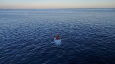 a submersible vehicle shown in the middle of the gulf of california