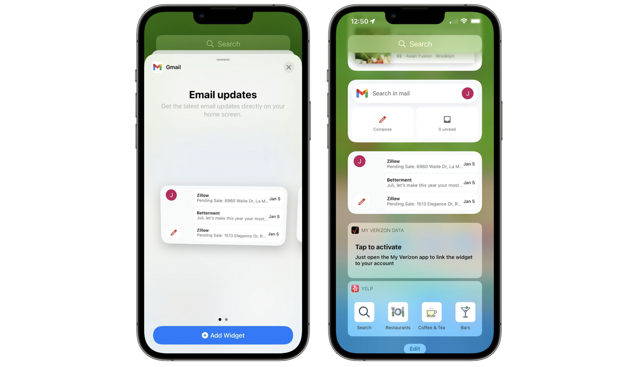 iPhone Gmail 