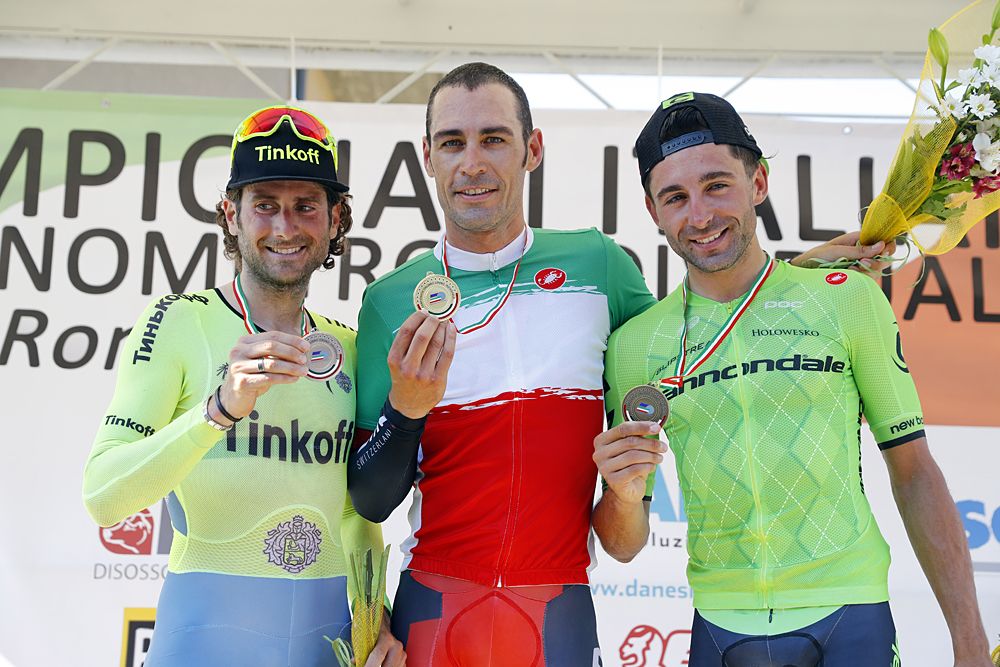 Manuel Quinziato (BMC) wins Italian time trial title 2016