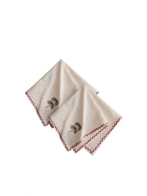 Embroidered Cloth Napkins (Set of 2)
