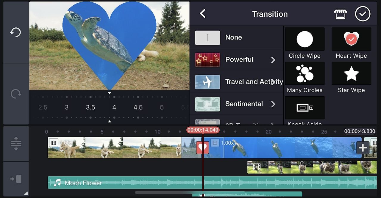 Screenshot of Kinemaster