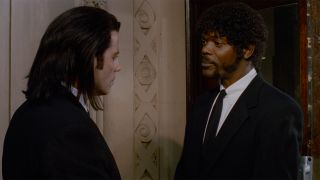 Vincent and Jules talk in Pulp Fiction