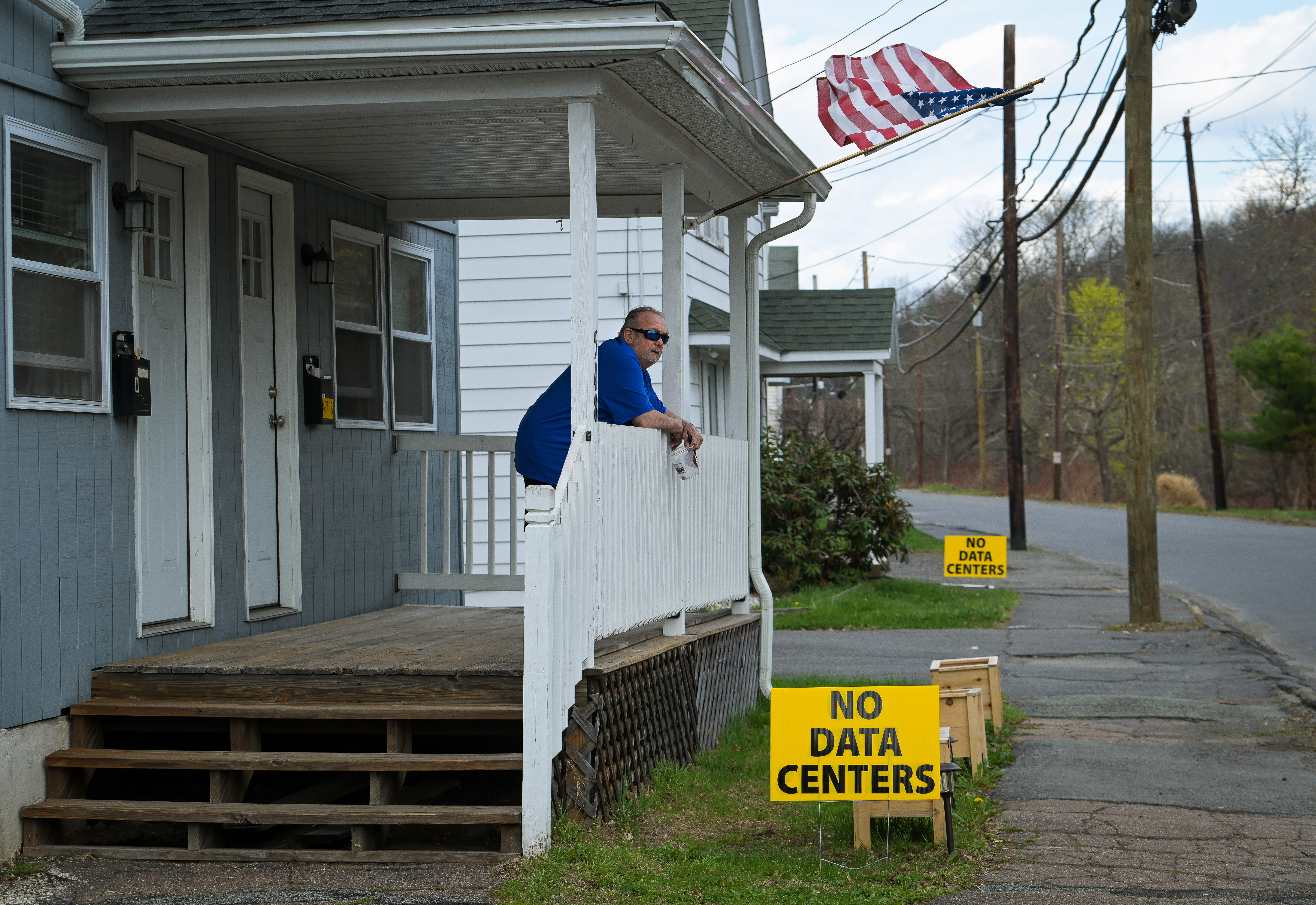 No data centers yard sign