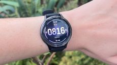 Grace Walsh wearing the Garmin Venu 4 watch