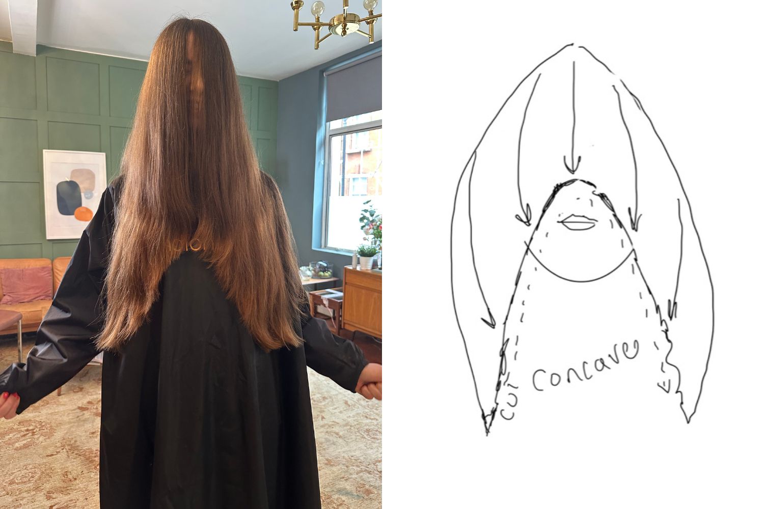 The concave haircut just transformed my hair—here's how | Marie Claire UK