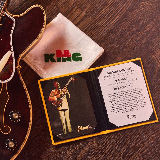 Gibson B.B. King 'Rumble in the Jungle' 1974 ES-355