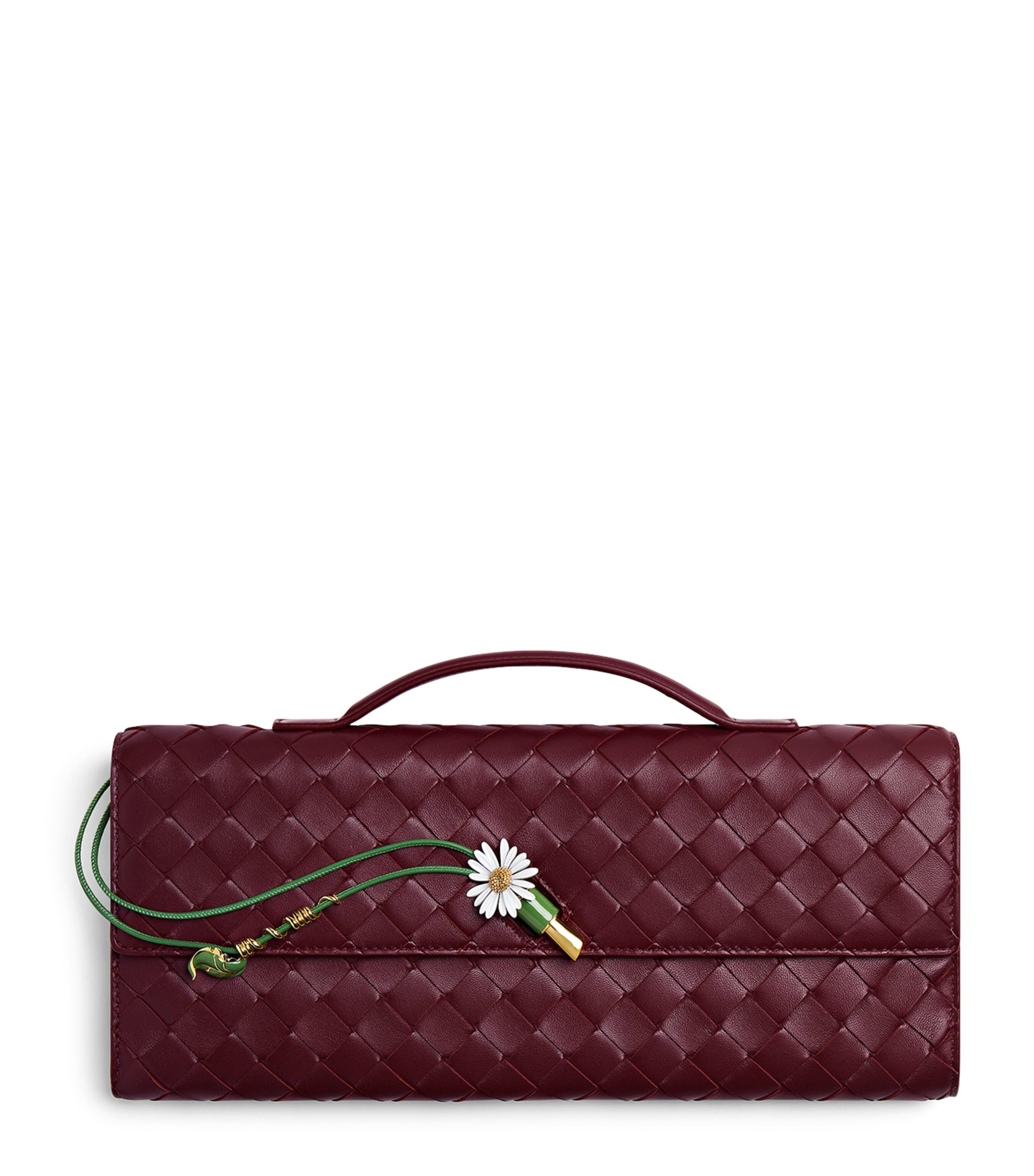 Bottega Veneta Exclusive Lambskin Daisy Andiamo Clutch Bag