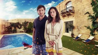 How to watch 'The Holiday' online anywhere in the world - Jill Halfpenny and Owen McDonnell in 'The Holiday'.