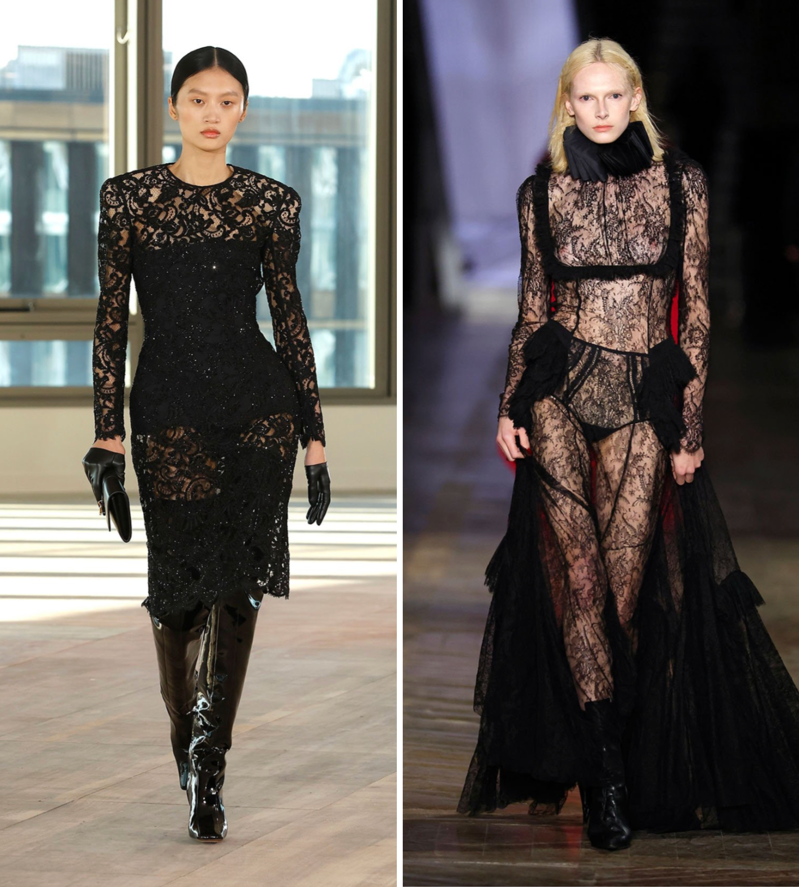 Autumn/Winter 25 lace - Stella McCartney, McQueen