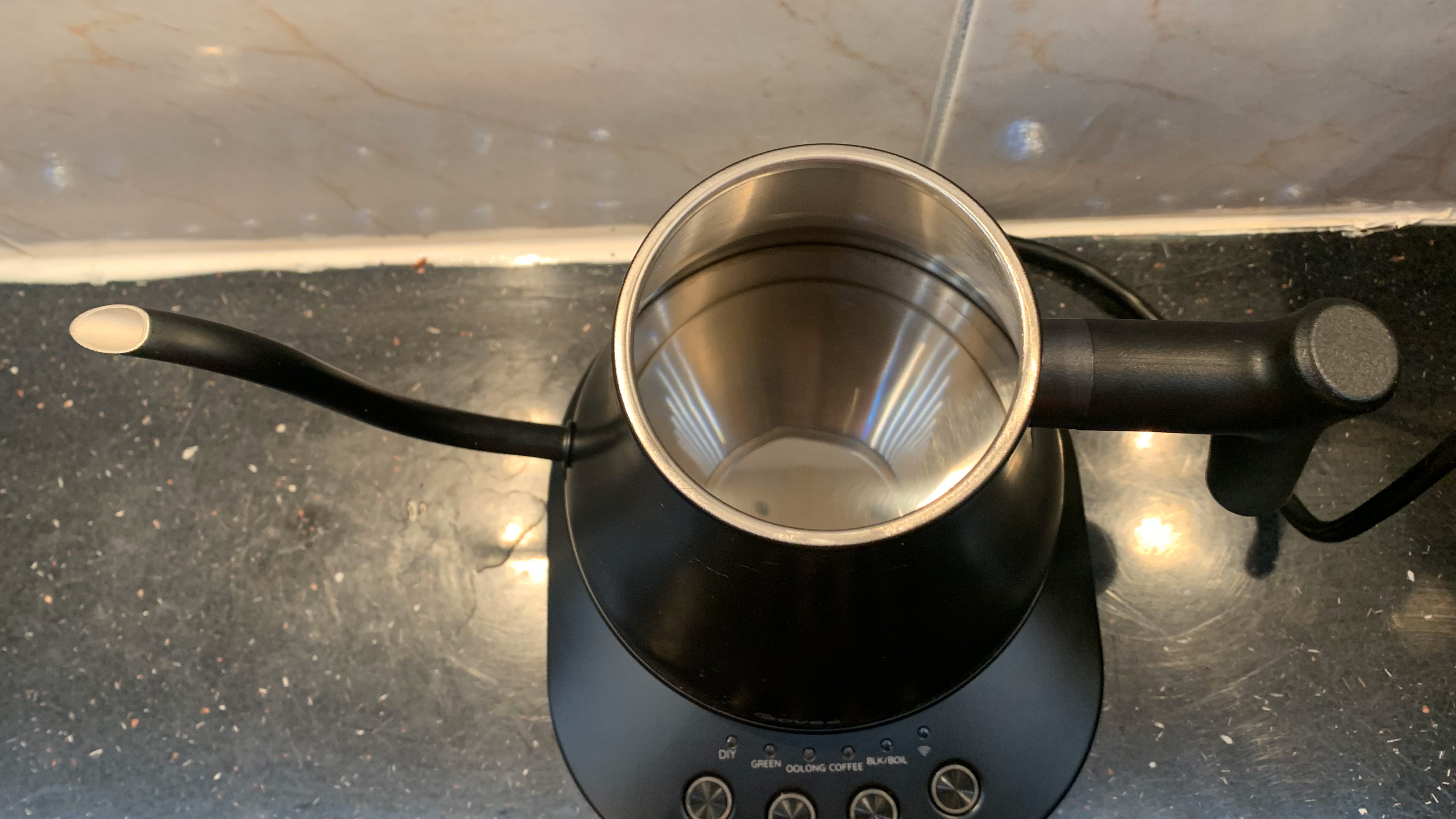 Govee Smart Kettle on the author's kitchen counter