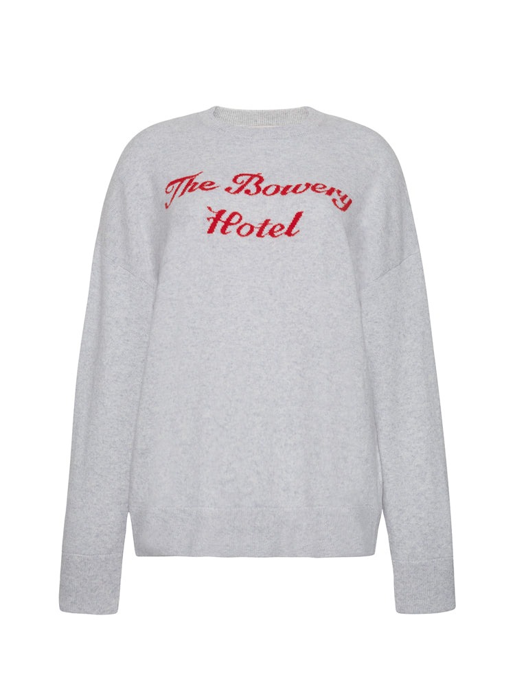 Lingua Franca NYC, Bowery Hotel Cashmere Crewneck