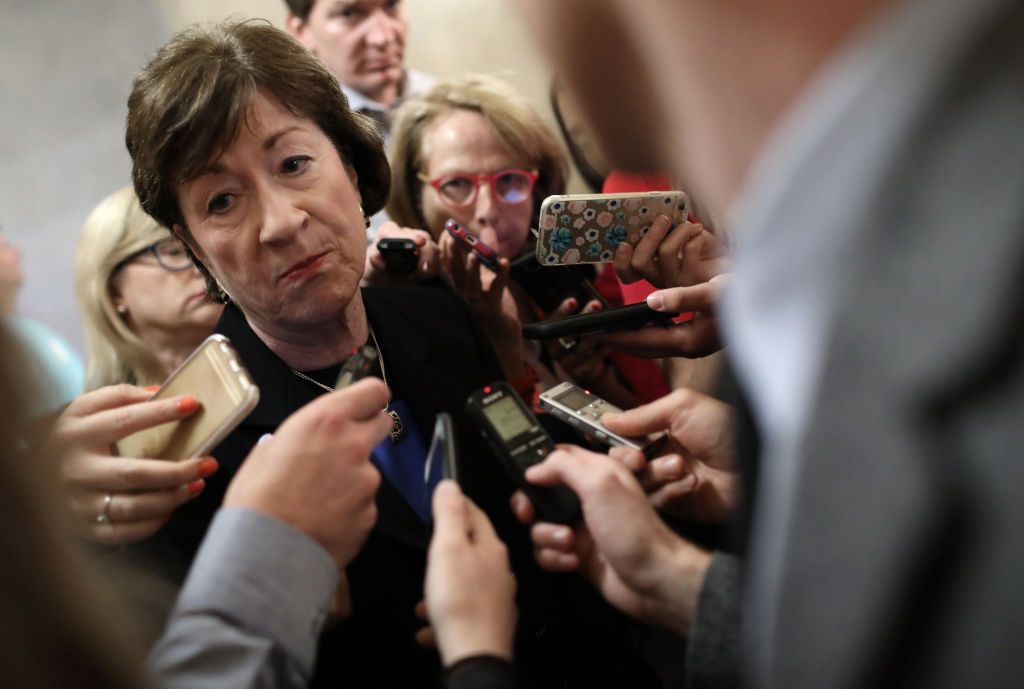 Sen. Susan Collins.