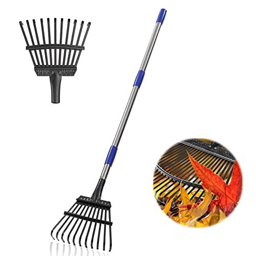 Garden Rake &mdash; 11 Metal Tines, 8.5-inch Wide