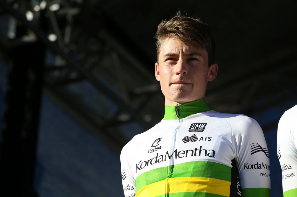 Lucas Hamilton rode the Australian summer with the national team