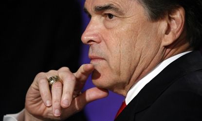 Texas Gov. Rick Perry's debate skills have critics pushing him out of the race, but some say his impressive fundraising could keep him relevant. 