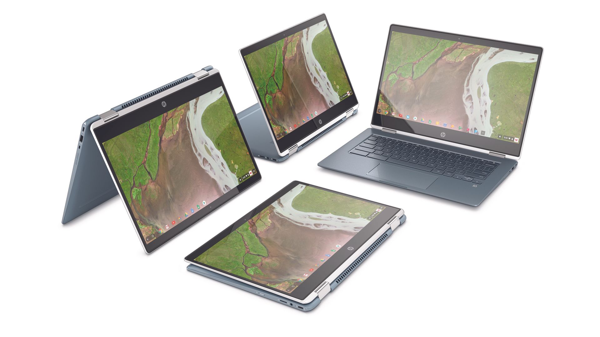 HP Chromebook x360 14 is a slim 2-in-1 with a premium design