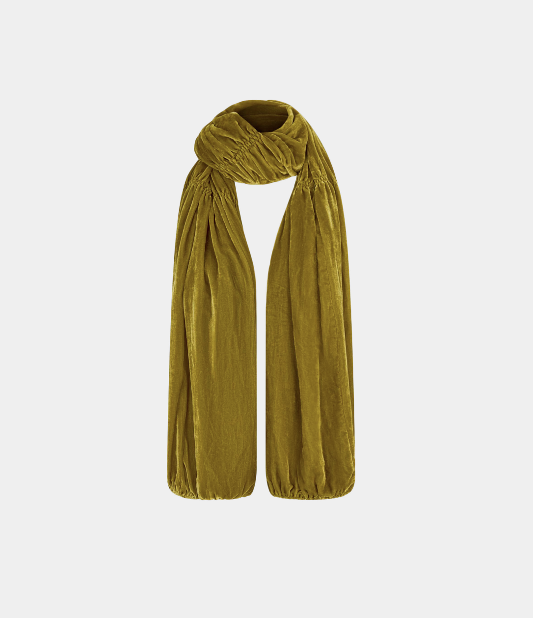 Reformation, Red Carpet Scarf in Chartreuse