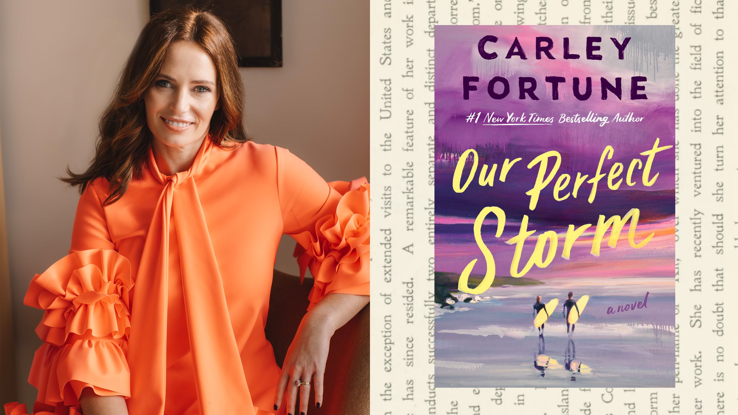 Read an Exclusive, Advanced Excerpt of 'Our Perfect Storm,' Author Carley Fortune's New Romance Novel