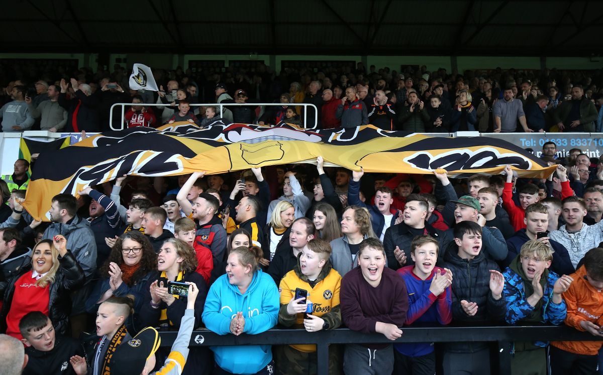 Newport County v Mansfield Town – Sky Bet League Two – Play-Off – First Leg – Rodney Parade