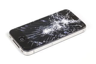 cracked iphone screen marker