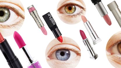 Lipstick Eyecolor Combination - Lipstick Based On Eye Color