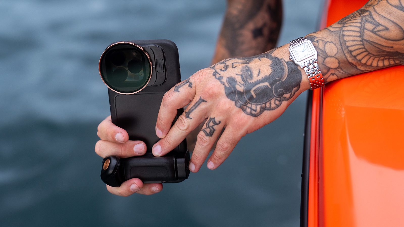 PolarPro LiteChaser 17 in use