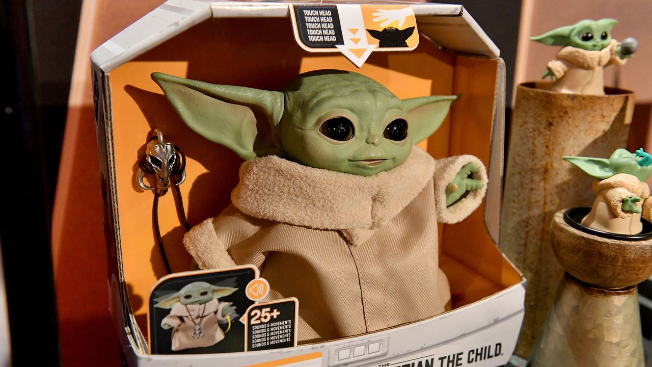 Adorable new Baby Yoda toys from "The Mandalorian" will become available in 2020.