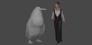 The newly discovered ancient penguin would have stood about 5 feet, 3 inches (1.6 meters) tall, or about the height of an adult woman. 
