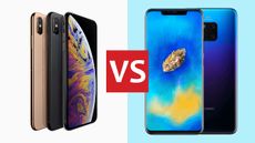 iPhone XS Max and Huawei Mate 20 Pro render